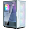 Zalman I3 Neo / middle tower / ATX / 4x120 RGB / 2xUSB 3.0 / 1xUSB 2.0 / prosklená bočnice / bílá i3 Neo White