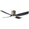IMMAX NEO LITE PURE SMART LED stropné svietidlo s ventilátorom 24W, Wi-Fi, TUYA, čierno-strieborné