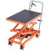 120 cm Hydraulický zdvíhací stôl Dvojitý nožnicový zdvihák 226,8 kg Protišmyková podložka