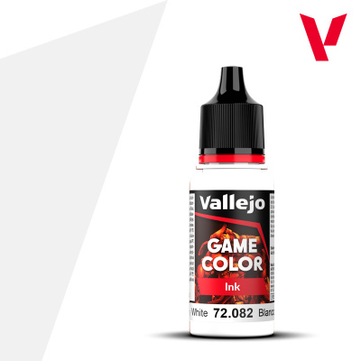 Vallejo Game Color 72082 White Ink (18ml)