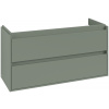 Villeroy & Boch Skyla - Skrinka pod umývadlo 1172x439 mm, 2 zásuvky, Soft Green C80000AF