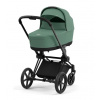 Cybex Priam Set Leaf Green Comfort Podvozok: Matt Black