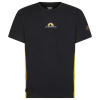 LA SPORTIVA Promo Tee M, Black/Yellow_999100 - S