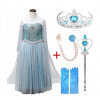 Šaty Elsa Frozen Land of Ice 140 s doplnkami VYPR