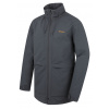 Husky Pánský hardshell kabát Nevr M dk. grey (Velikost: S)