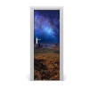 Fototapeta na dvere samolepiace hviezdne nebo 75x205