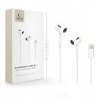 Slúchadlá do uší Tech-Protect Ultraboost Lightning Earphone Core G2 White