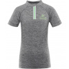 Alpine Pro Lattero Detský cyklistický dres KTSC432 šedá 152-158