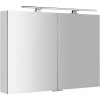 Sapho MIRRÓ galérka s LED osvetlením, 100x70x16cm, biela MC100-0030