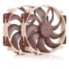 NOCTUA Ventilátory NF-A14x25r G2 PWM, Set 2 Ventilátorů, 140x140x25, PWM (NF-A14x25r-G2-PWM-Sx2-PP)