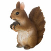 Figúrka veveričky so šiškou v14,6 cm Dekorácia Ozdoba do ZÁHRADY na TERASU