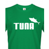 Pánské tričko s potiskem Tuna, Barva Zelená, Velikost 3XL Bezvatriko.cz 202014