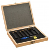 vidaXL Sústružnícke nože, vymeniteľné plátky, sada 12ks, 12x12mm 80 mm - 112129-190920