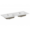 ArtCom Keramické umývadlo GO 120D | biely lesk 120 cm