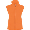 KARIBAN VINTAGE MELÓDIA K906 / Dámska fleecová vesta - orange XL