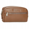 Kozmetická taštička s vreckom Pepe Jeans Elia - hnedá
