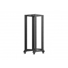 LANBERG OTVORENÝ RACK 32U 600X800 ČIERNY V2 OR01-6832-B