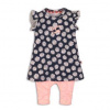 DIRKJE Set 2dielny C-SO FRESH OOPSIE DAISY 74 Navy-Pink 31C-34257-74