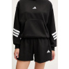 Šortky adidas Future Icons čierna farba, jednofarebná, vysoký pás, JC5466 XS