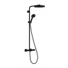 Hansgrohe Pulsify S Puro - Sprchový set s termostatom, priemer 26 cm, 3 prúdy, matná čierna 24236670