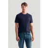 TRIČKO GANT REG SHIELD SS T-SHIRT EVENING BLUE
