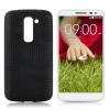 Gumený kryt Color Mesh na LG G2 Mini - čierna