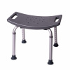 ONVAYA stolička do vane plastová sivá | 150 kg | sprchová stolička výškovo nastaviteľná | sedadlo do sprchy | stolička do sprchy | pomôcka do sprchy