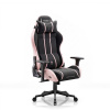 Látková herná stolička čierno-ružová Diablo X-One 2.0 Akira Pink Small