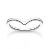 Thomas Sabo Ladies Ring TR2393-001-21-52 V-shape size 52