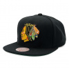 Kšiltovka Mitchell & Ness - Conference Patch Snapback Vntg - Chicago Blackhawks - Black