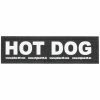 Julius-K9 Hot Dog Patch 2 ks. - Suchý zips pre Julius K9 - S postroj