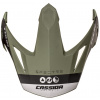Šilt pre prilby Tour Spectre, CASSIDA (zelená matná/šedá/čierna)