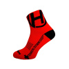 Haven Lite NEO sportovní ponožky red/black - 2 páry Velikost: 40-41