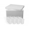 Suchyled CZ & SK Suchý ľad bloky 4x2,5kg s Termoboxom Suchý led 4 x blok 210x125x60mm (10kg)