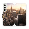 Flipové pouzdro Mobiwear - Samsung Galaxy S24 Plus - M138P New York (Knížkové flip pouzdro, obal, kryt na mobil Samsung Galaxy S24 Plus - M138P New York, materiál Umělá kůže + TPU - ochrana 360°, stoj