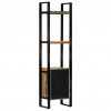 vidaXL Knižnica 45x30x171 cm, recyklovaný masív - Viacfarebný - 165087-99479