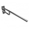 BEMETA - HELP: Sklopný úchyt nerez 850mm, s krytkou 301607161