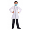 KOSTÝM ZUBNÝ LEKÁR DOKTOR PLÁŠŤ VEĽKOSŤ 128