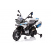 LEAN CARS Elektrická motorka BMW - policajná JT5002B - biela - 2x45W - 12V7Ah - 2022