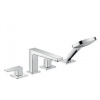 Hansgrohe 32552000 METROPOL 4-otvorová batéria na okraj vane s integrovanou sprchou, chróm HG 32552000