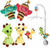 Majlo Toys Kolotoč nad postieľku s plyšákmi Shacking Bell