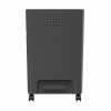 HP PRO SHREDDER 10MC Skartovač mikroodrezkov, P-5, 10 kariet, 20 l, tmavosivá