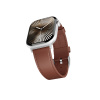 Epico Watch Strap Leather for Apple Watch SE/Series 1-9 (42/44/45 mm)/10 (46 mm)/Ultra (49 mm) – hnedý 9918131700006