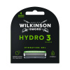Wilkinson Sword Náhradní hlavice Hydro 3 Black Edition 4 ks