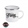 Plechový hrnček Fishing