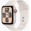 Apple Watch SE Cell/44mm/Starlight/Sport Band/Starlight/-S/M