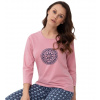 Dámske pyžamo Luna 331 3XL - Ružová / 3XL