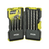 Ryobi RAK08SDS Sada vrtáků SDS-plus do zdiva, 8ks