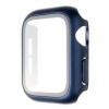 Ochranné puzdro FIXED Ochranné puzdro Pure+ s temperovaným sklom pre Apple Watch 40mm , modré FIXPUW+-436-BL