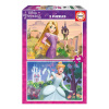 Puzzle Princezné Disney Educa 2x48 dielov